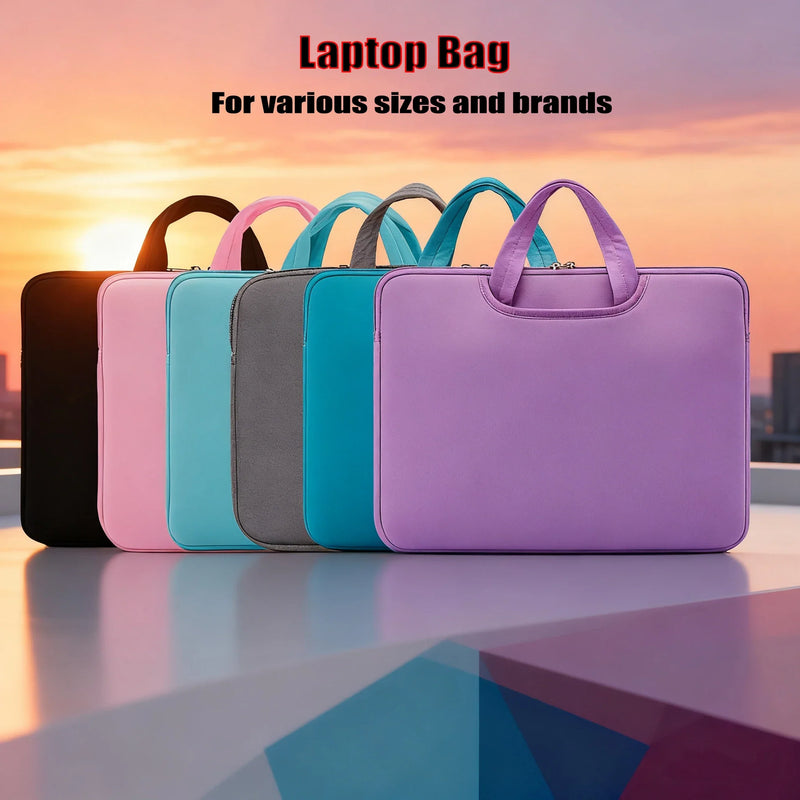 Laptop Bag, Computer Bag, 13-inch, 14-inch, 15.6-inch, 16-inch, 17-inch Laptop Bag, Suitable for Various Brand Computers, Laptop